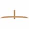 Ekena Millwork Bellingham Timber Gable Bracket, Western Red Cedar, 108"W x 31 1/2"H x 1 1/2"D x 5 1/2"F, 7/12 Pitch GBW108X31X0206BEL00SWR - alternate 1
